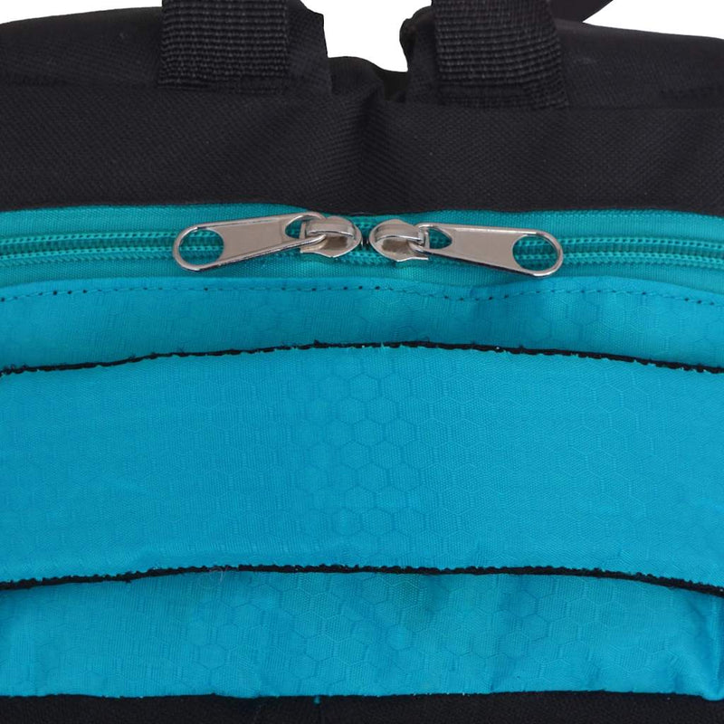 Rucsac pentru școală, 40 L, negru și albastru