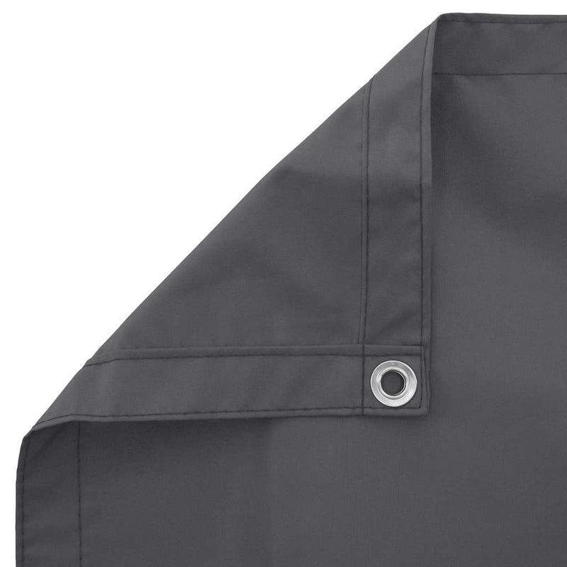 Prelată balcon, material textil oxford, 90 x 400 cm, antracit
