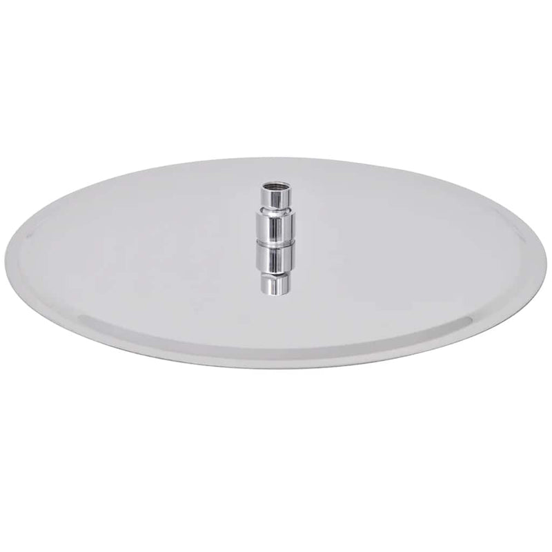 Cap de duș rotund tip ploaie, oțel inoxidabil, 40 cm