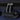 Set valize rigide, albastru, 3 buc., 45,5/55/66 cm