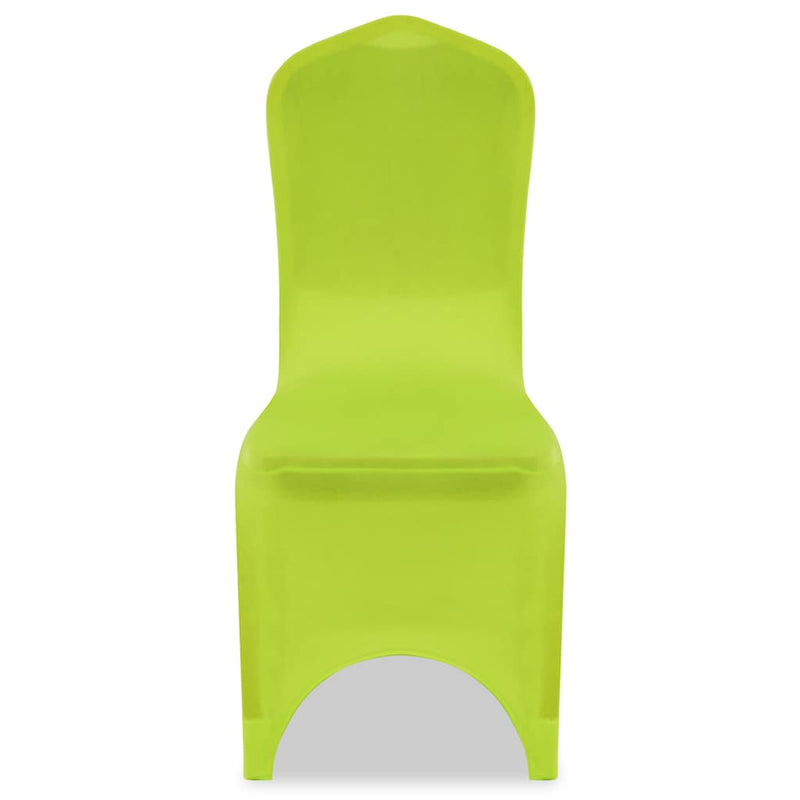 Husă de scaun elastică, 6 buc., verde