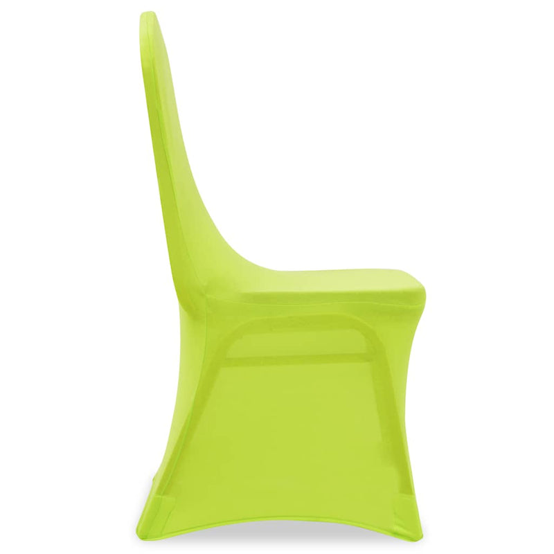Husă de scaun elastică, 6 buc., verde