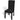 Huse de scaun elastice drepte, 4 buc., negru