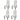 Huse de scaun elastice drepte, 4 buc., crem