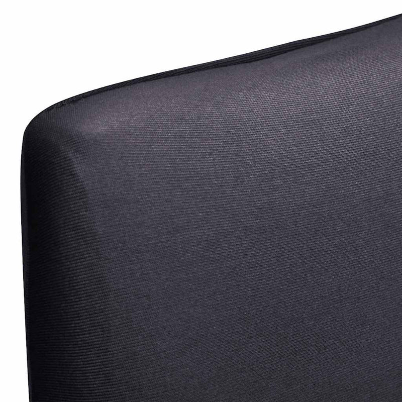 Huse de scaun elastice drepte, 6 buc., antracit