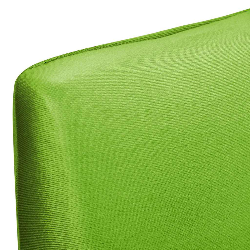 Huse de scaun elastice drepte, 6 buc., verde