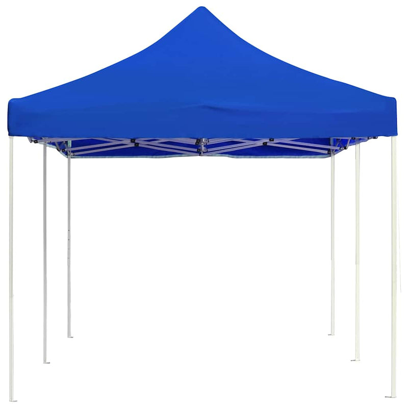 Cort de petrecere pliabil profesional albastru 6x3 m aluminiu