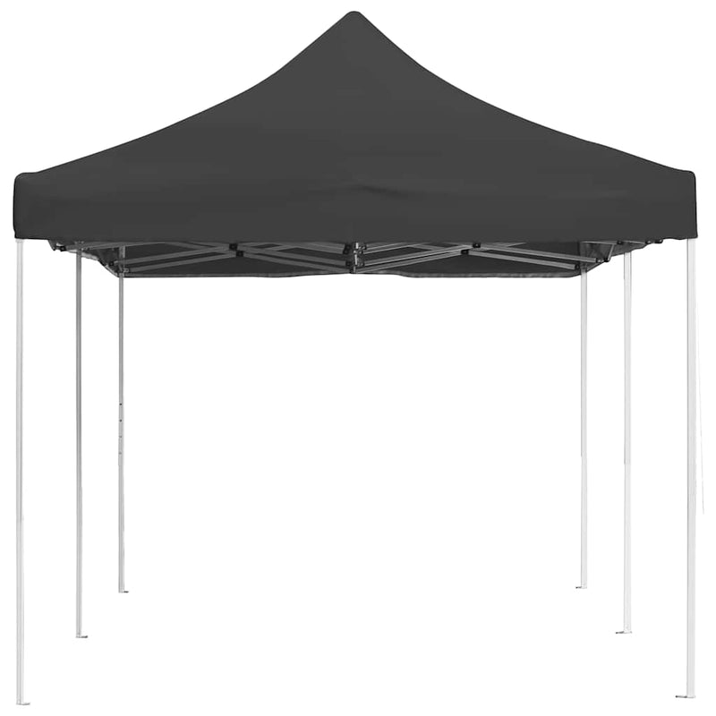 Cort de petrecere pliabil profesional, antracit, 6x3m, aluminiu