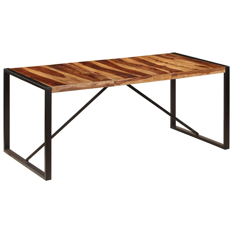 Masă de bucătărie, 180 x 90 x 75 cm, lemn masiv de acacia
