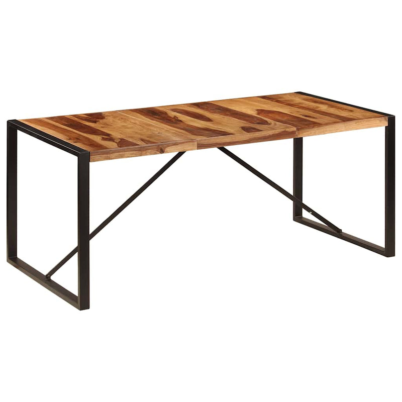 Masă de bucătărie, 180 x 90 x 75 cm, lemn masiv de acacia