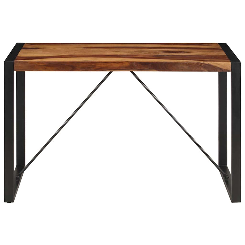 Masă de bucătărie, 120 x 60 x 76 cm, lemn masiv de acacia