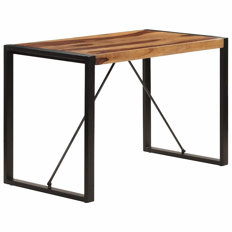 Masă de bucătărie, 120 x 60 x 76 cm, lemn masiv de acacia