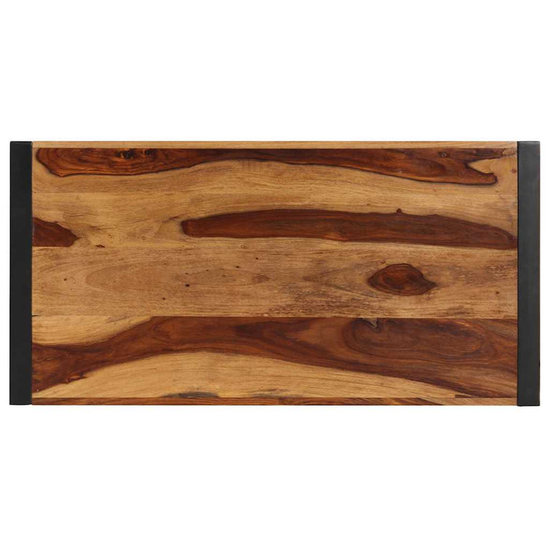 Masă de bucătărie, 120 x 60 x 76 cm, lemn masiv de acacia