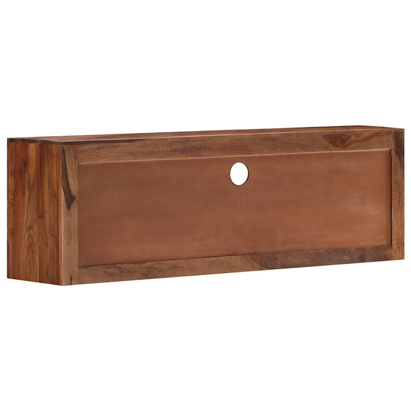 Comodă TV, 120x30x40 cm, lemn masiv de acacia