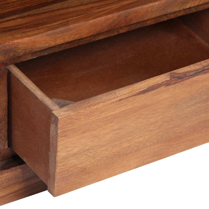 Comodă TV, 120x30x40 cm, lemn masiv de acacia