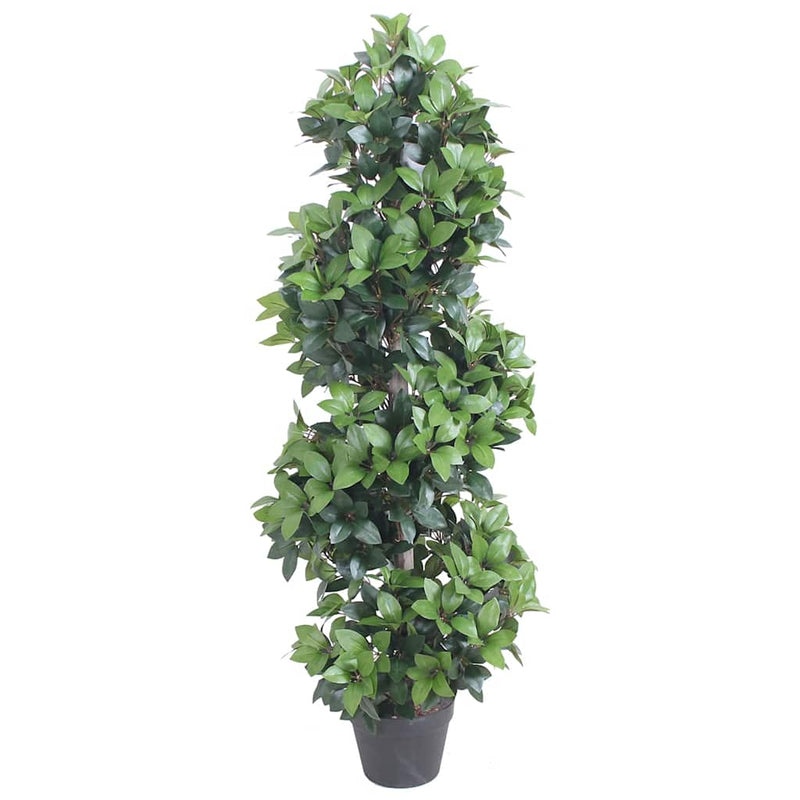 Plantă artificială dafin cu ghiveci, verde, 120 cm