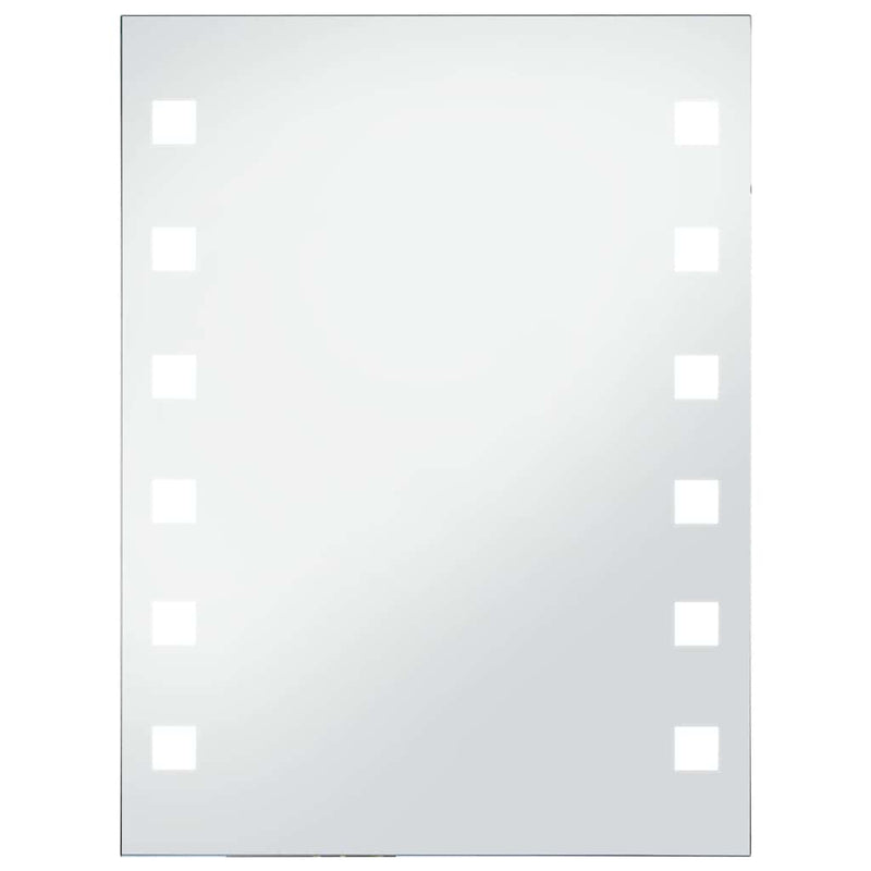 Oglindă cu LED de perete de baie, 60 x 80 cm