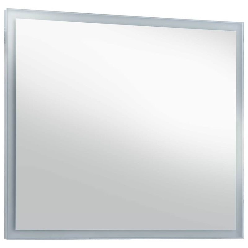 Oglindă cu LED de perete pentru baie, 60 x 50 cm