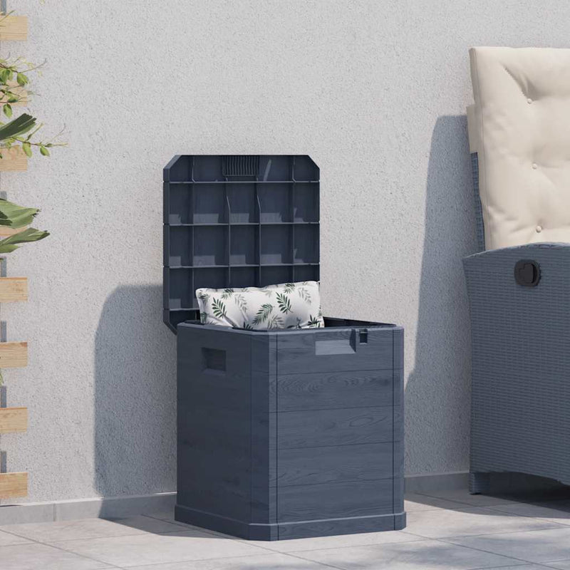Ladă de depozitare pentru grădină, antracit, 90 L