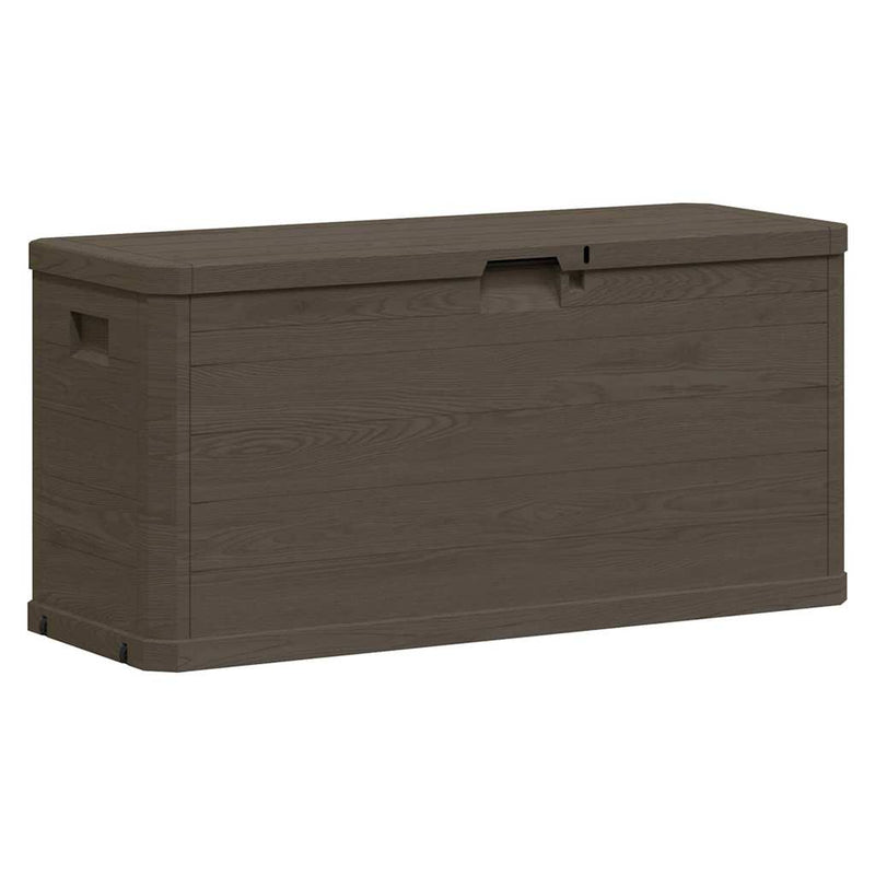 Ladă de depozitare pentru grădină, maro, 280 L