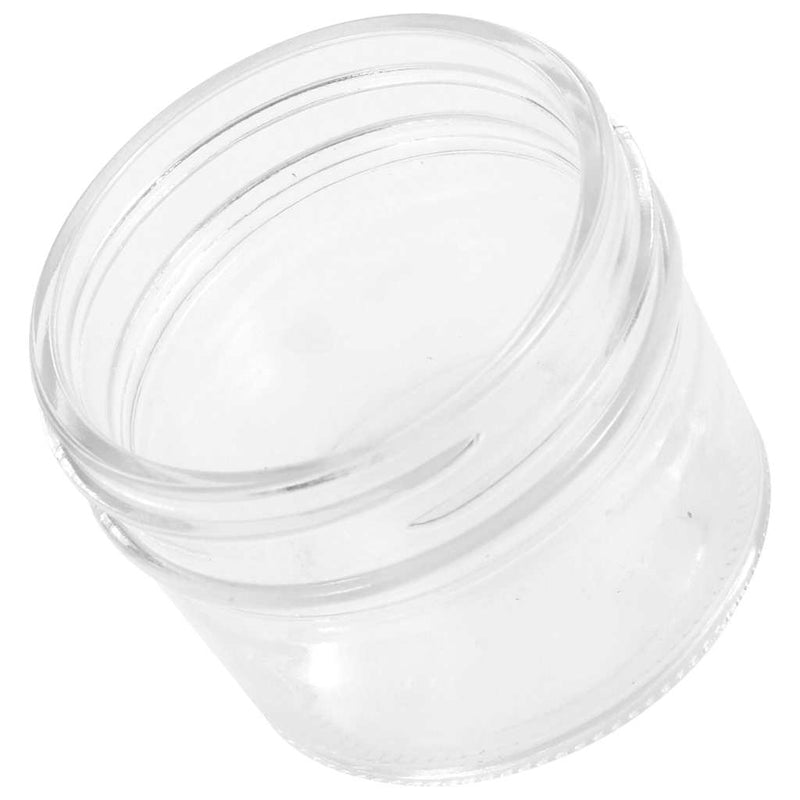 Borcane din sticlă pentru gem cu capac argintiu 24 buc. 110 ml