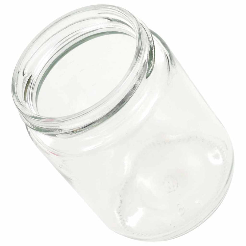 Borcane de sticlă pentru gem capac alb și roșu, 48 buc, 230 ml