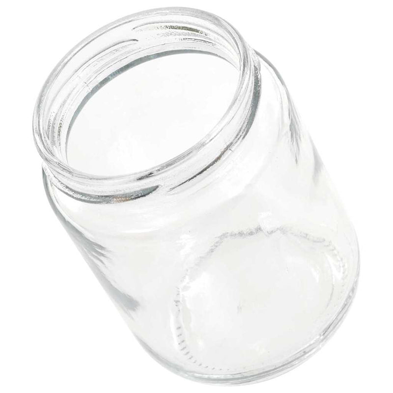 Borcane din sticlă pentru gem, capace roșii, 96 buc., 230 ml