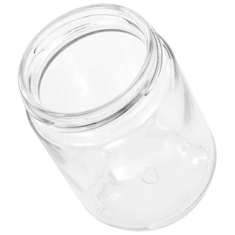 Borcane din sticlă pentru gem, capace aurii, 96 buc., 230 ml