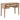 Birou de scris, maro, 109,5x45x77,5 cm, lemn