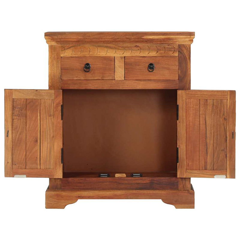 Servantă, 63 x 30 x 75 cm, lemn masiv de acacia