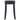 Scaune stivuibile 4 buc., negru, plastic