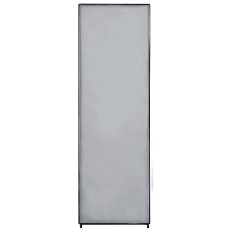 Șifonier, gri, 87 x 49 x 159 cm, material textil
