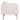 Canapea cu 2 locuri, crem, material textil