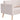 Canapea cu 3 locuri, crem, material textil