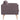 Canapea cu 2 locuri, gri taupe, material textil
