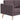 Canapea cu 2 locuri, gri taupe, material textil