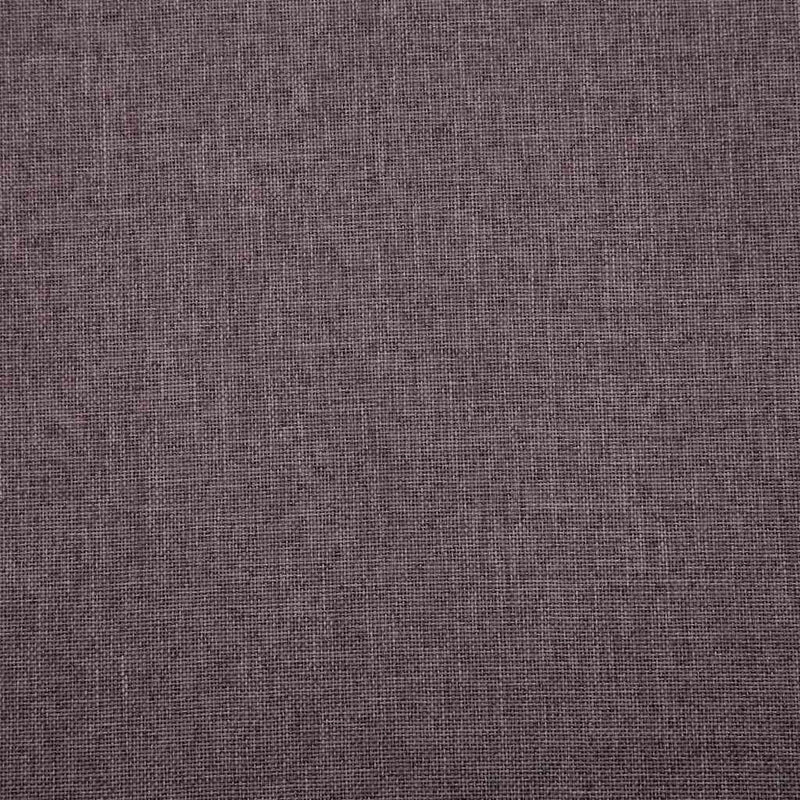 Canapea cu 2 locuri, gri taupe, material textil