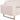 Canapea cu 2 locuri, crem, material textil