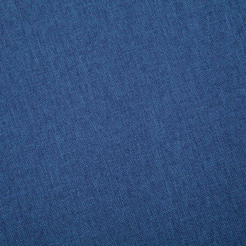 Canapea cu 3 locuri, albastru, material textil