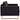 Canapea cu 2 locuri, negru, material textil