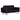 Canapea cu 2 locuri, negru, material textil