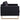 Canapea cu 3 locuri, negru, material textil