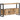Dulap lateral, 120 x 30 x 75 cm, lemn masiv de mango