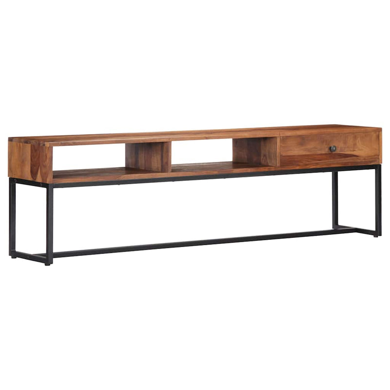 Comodă TV, 160 x 30 x 45 cm, lemn masiv de acacia
