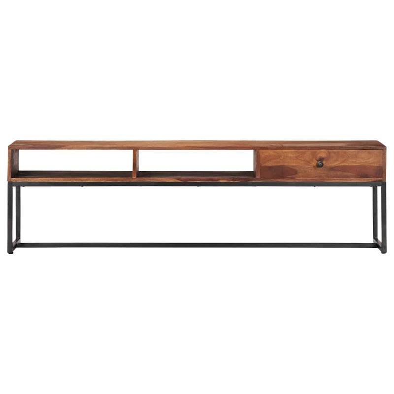 Comodă TV, 160 x 30 x 45 cm, lemn masiv de acacia
