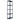 Rafturi de depozitare 5 buc. negru 60x30x180 cm plastic 125 kg