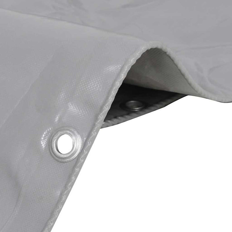 Prelate Gri 2,5 x 3,5 m Pânză cu acoperire PVC