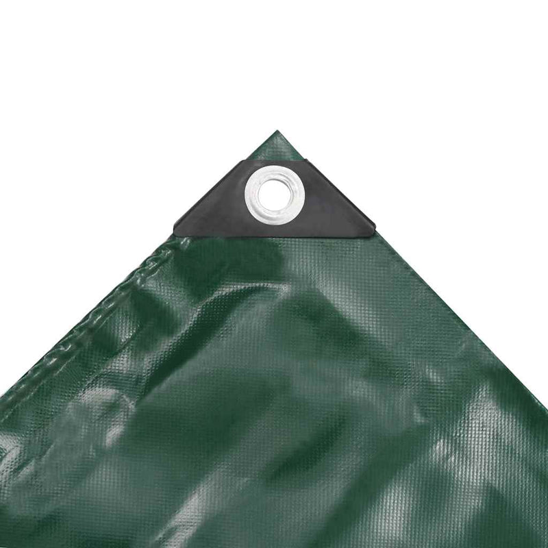 Prelate Verde 6 x 8 m Pânză cu acoperire PVC