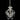 Candelabru cu mărgele, alb, rotund, E14