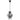Candelabru cu mărgele, negru, rotund, E14